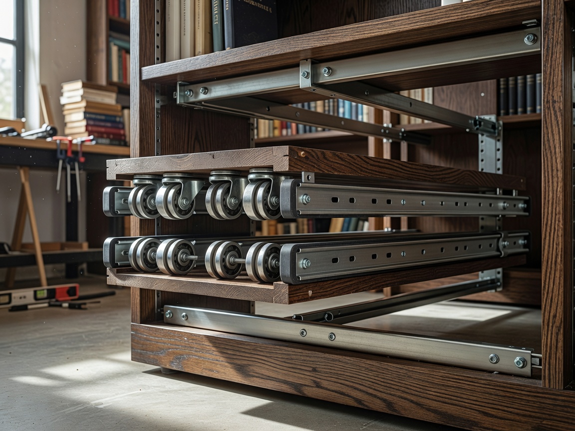 1920s speakeasy revolving bookcase mechanism architectural blueprint
