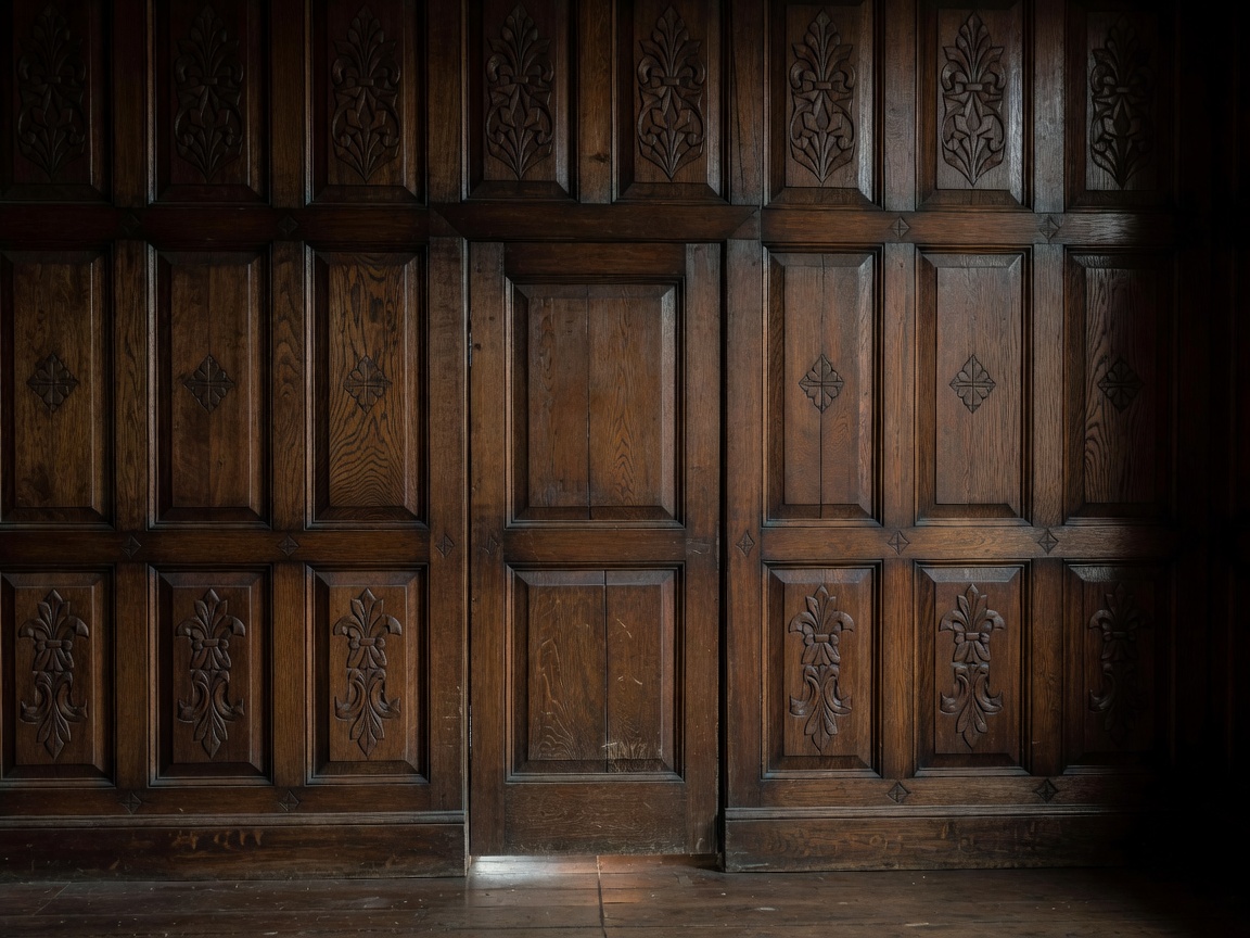 Victorian grandfather clock secret passage entry point
